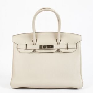 Hermes Birkin 30 Craie Clemence PHW