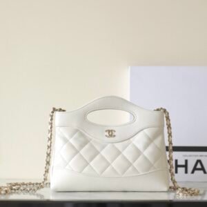Chanel 24S Spring and Summer 𝖭𝖺𝗇𝗈 𝟥𝟣𝖡𝖺𝗀 White