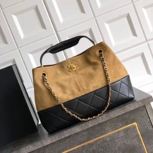 Chanel 25A Suede Bag