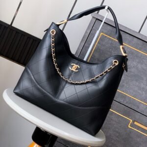 Chanel 25A Bowling Ball Bag Black