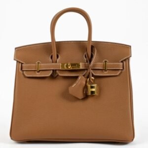Hermes Birkin 25 Gold Togo GHW