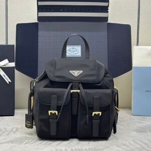 Prada Re-Nylon Backpack – Black