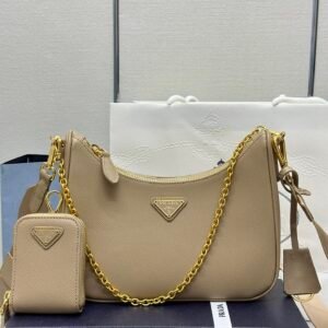Prada Re-Edition 2005 Re-Nylon bag – Camel