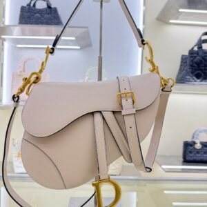 Rouge Beige Classic Saddle Bag