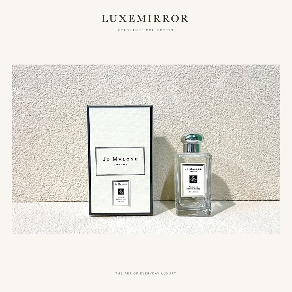LuxeMirror Peony & Blush Suede · 100ml