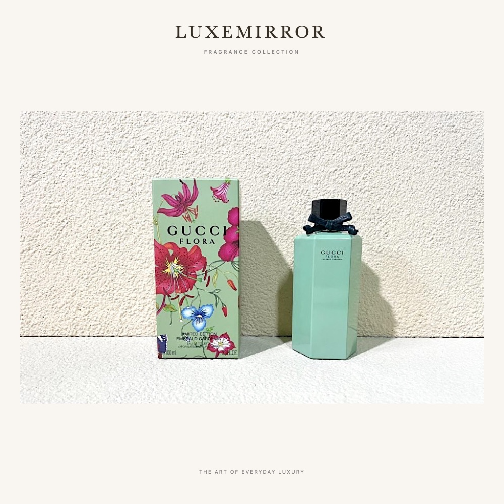 LuxeMirror Flora Emerald Gardenia Eau de Toilette · 100ml